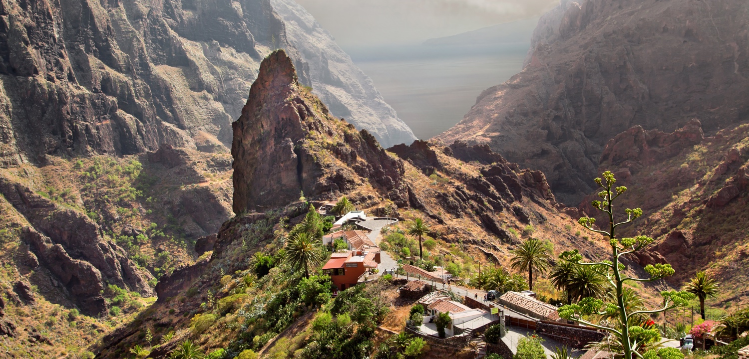 A view of Masca village, Tenerife, Canary Islands